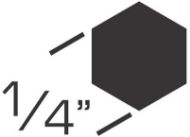 Billede af Felo bitsboks 6,3 x 25 mm 31 dele SL / PZ / PH / HEX / TORX® / SQ / BH