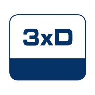 Billede af Bohrcraft Spiralborsæt 4-10mm HDX HSS-E Co8 M42 HARDOX 5 dele  Profi-PLUS