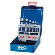 Billede af Bohrcraft Forsænkersæt KS6-K Co 6,3-20,5mm DIN 335C HSS-E Co5 90° 6 dele ABS-Box