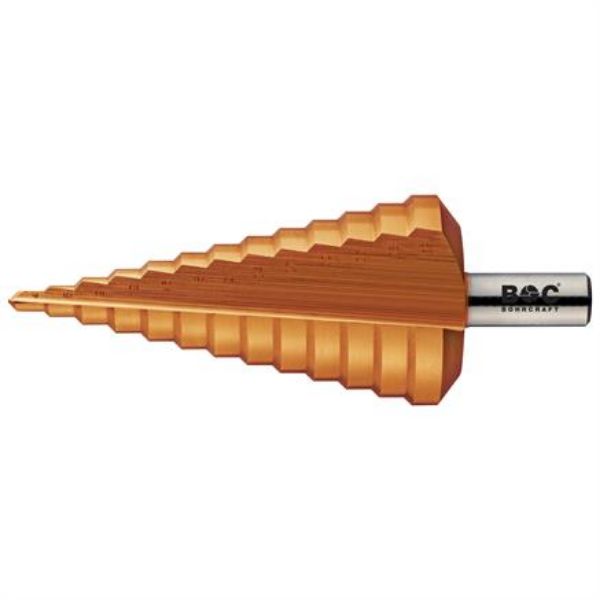 Billede af Bohrcraft Trinbor 4-12mm HSS-TIN str. 1