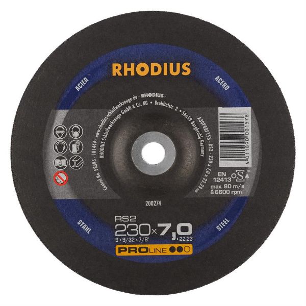 Billede af Rhodius Slibeskive RS2 230x7,0