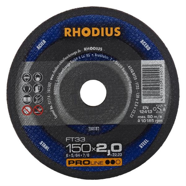 Billede af Rhodius Skæreskive FT33 150x2,0