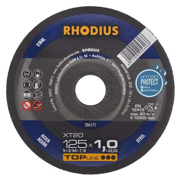 Billede af Rhodius Skæreskive XT20 125x1,0