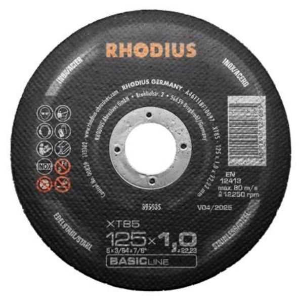 Billede af Rhodius Skæreskive XT85 125x1,0