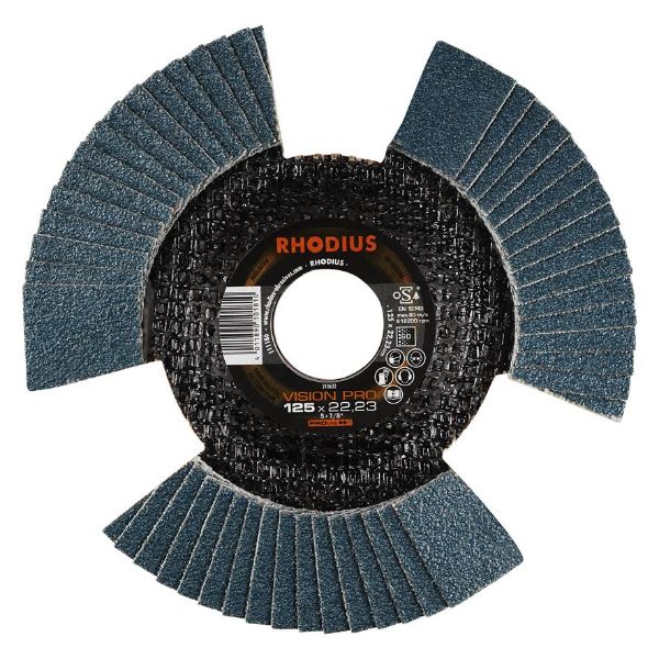 Billede af Rhodius Lamelslibeskive  Vision Pro 125mm Z60
