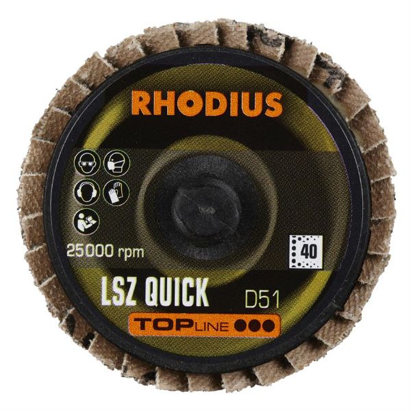 Billede af Rhodius QC Lamelslibeskive Ø51 Z40