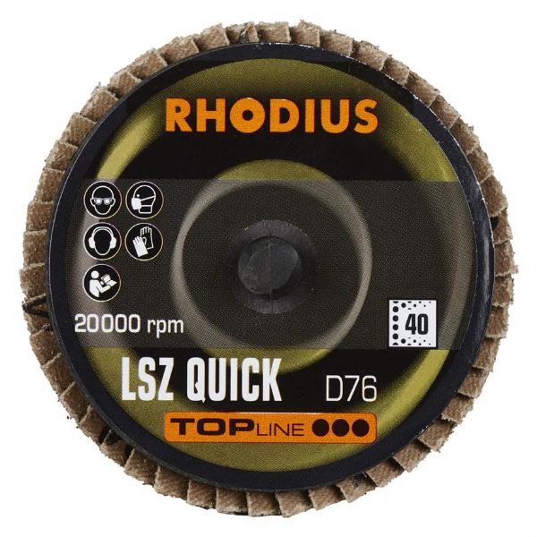 Billede af Rhodius QC Lamelslibeskive Ø76 Z40