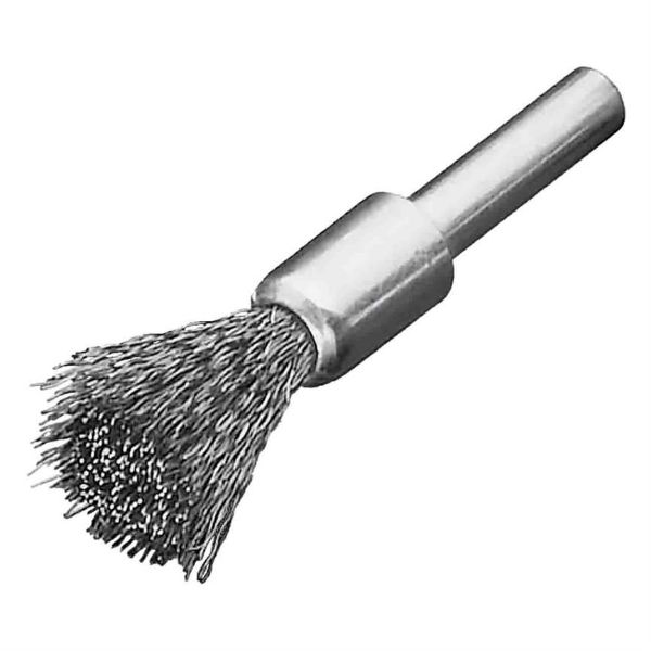 Billede af Lessmann penselbørste m/skaft 12mm Stål 0,3