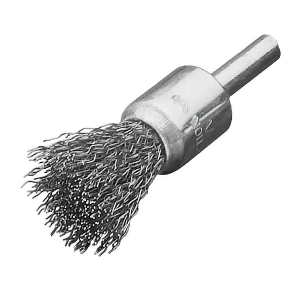 Billede af Lessmann penselbørste m/skaft 17mm Stål 0,3