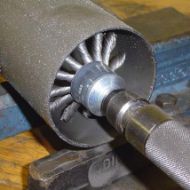 Billede af Lessmann penselbørste m/skaft 19mm Stål 0,25