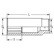 Billede af Heytec top 1/2" Lang 10mm
