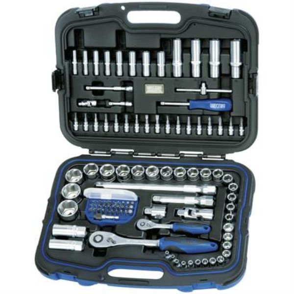 Billede af Heytec topnøglesæt 1/4"+1/2" 105 dele