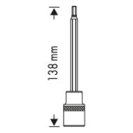 Billede af Heytec top 1/2" Unbrako 19x138mm