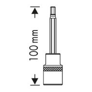 Billede af Heytec top 1/2" Unbrako 6x100mm