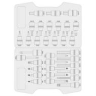 Billede af Heytec sæt 1/2" tx hul, 6kt, XZN