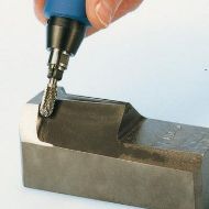 Billede af Shiballoy HM-fræsestift WRC cyl. med kugle (Std.) 12x25x150 mm