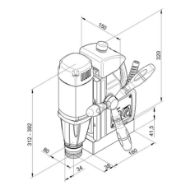 Billede af BDS MAB100.1K Magnetboremaskine
