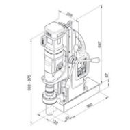 Billede af BDS MAB1300 Magnetboremaskine