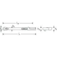 Billede af STAHLWILLE momentnøgle 3/8" MANOSKOP 721 Quick, 6-50 Nm