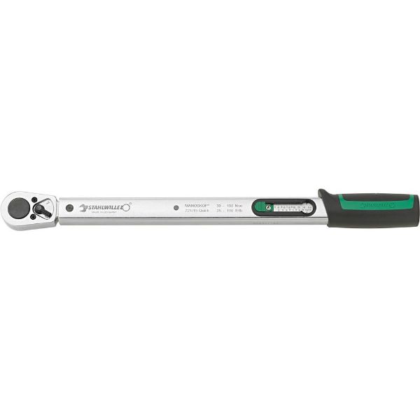 Billede af STAHLWILLE momentnøgle 1/2" MANOSKOP 721 Quick, 30-150 Nm