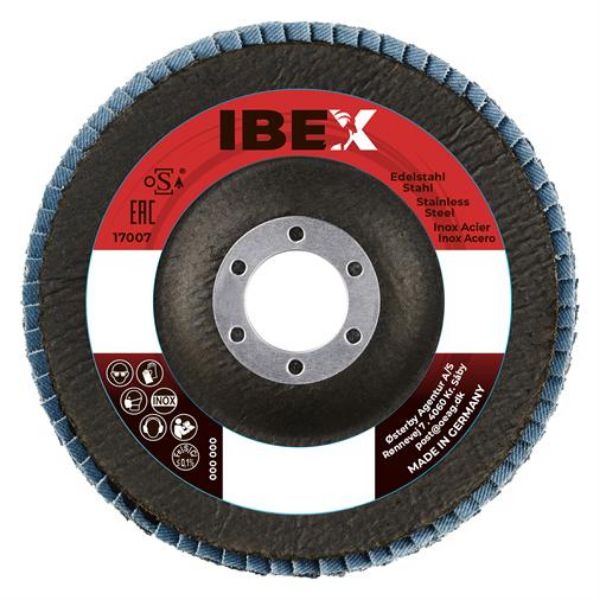 Billede af IBEX Lamelslibeskive 27LSZ 125x22,2mm Z40