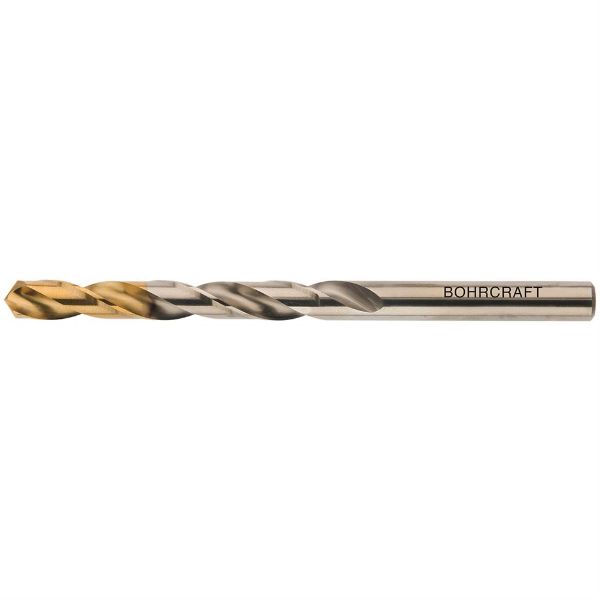 Billede af Bohrcraft Spiralbor 4,0 mm DIN 338 HSS-G TiN-Point Profi Plus