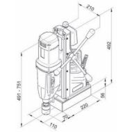 Billede af BDS MABASIC850 Magnetboremaskine 