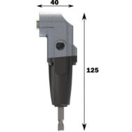 Billede af Vinkelborehoved 90 FIX sæt med bor & Famag forsænker Ø 3, 4, 5, 6 mm.