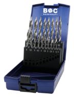 Billede af Bohrcraft Spiralborsæt KG10 TURBO STEP HSS-G DIN 338 1-10mm - 19 dele ABS-box