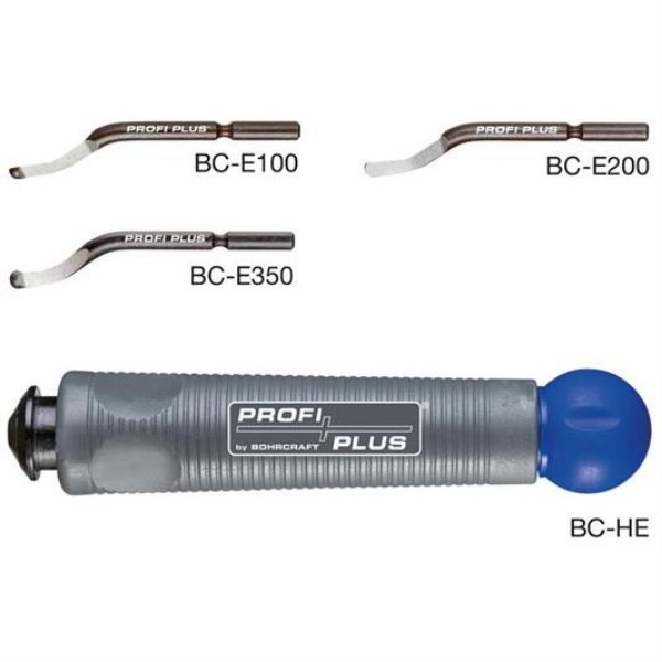 Billede af Bohrcraft Håndafgratersæt med 3 HSS klinger type BC-HE3 BC-E100 / BC-E200 / BC-E350