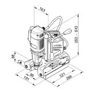 Billede af BDS PIPEMAB200 Magnetboremaskine 