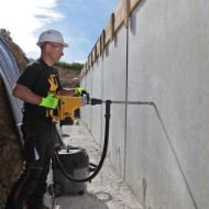 Billede af Diager hammerbor m/sug 14,0x610/400mm Speeduster 646 SDS-MAX 3-skærs