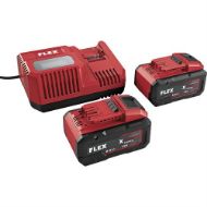 Billede af Flex akku P-sæt 18-88 R / 2 x 8,0 Ah batteri + lader