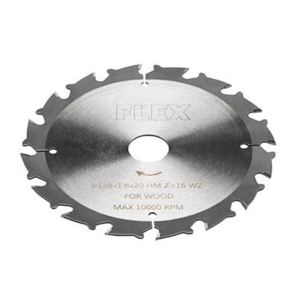 Billede af Flex rundsavsklinge Ø128x1,6x20 HM Z16 WZ