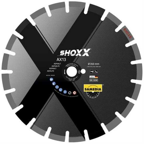 Billede af Samedia diamantklinge SHOXX AX13 400x25,4