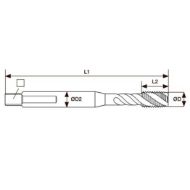Billede af BAER Spiraltap HSSE-VAP TriTap 35° M 4x0,7
