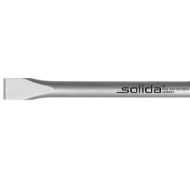 Billede af Solida Fladmejsel 28 x 400mm Wacker Ø 27 x 80 - Bund / Collar / Colerette / Roseta □ 34 mm