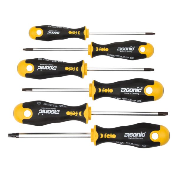 Billede af Felo skruetrækkersæt 408 TX - 6 dele