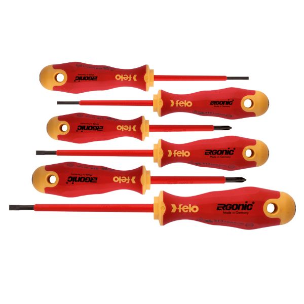 Billede af Felo skruetrækkersæt 413 VDE - 6 dele