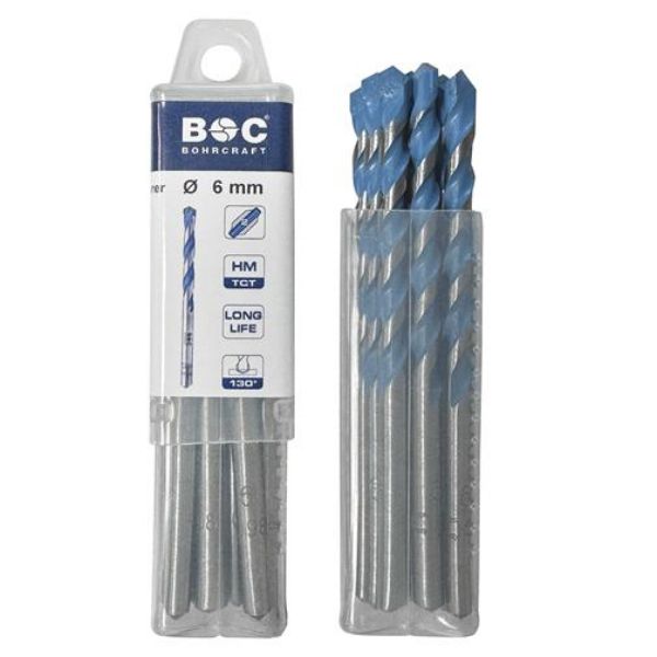 Billede af Bohrcraft Multi-laser bor 6,0x100mm HM/TCT QuadroPack