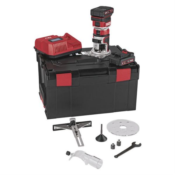 Billede af Flex overfræser CER 18.0-EC/2,5 AH sæt