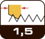 Billede af Baer bakke NPT  1/16"x27