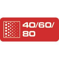 Billede af IBEX Lamelslibeskive 125 Z40 Grøn