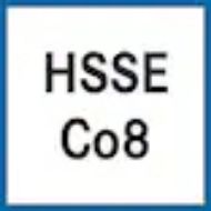 Billede af ORION Endefræser 3 skær HSSE8 TiAlN  3,0x49mm DIN 327 B/D