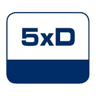 Billede af Bohrcraft Spiralbor 36,5mm MK4 DIN 345 HSS Profi-Plus