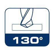 Billede af Bohrcraft Stubbor 6,5mm DIN 1897 HSS-E Co5 Profi-Plus