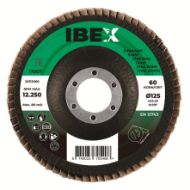 Billede af IBEX Lamelslibeskive 125 Z60 Grøn