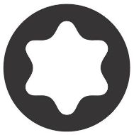 Billede af ATORN vinkelnøglesæt torx  8 dele, T9–T40 kuglehoved, flerfarvet