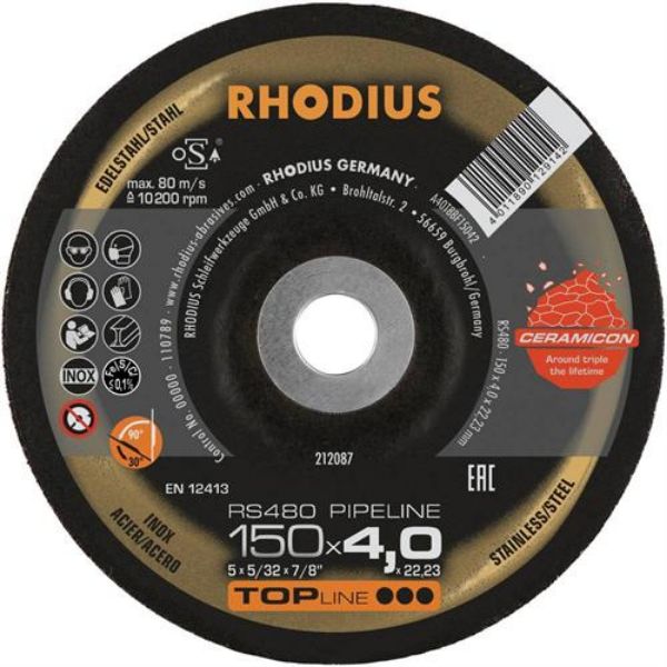 Billede af Rhodius RS480 Keramisk 150x4,0mm