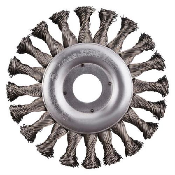 Billede af BASICline rundbørste Snoet stål M14 0,5 mm